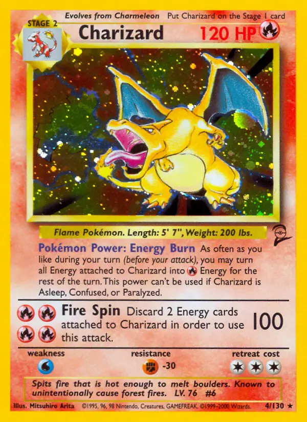Charizard — Base Set 2 card #4