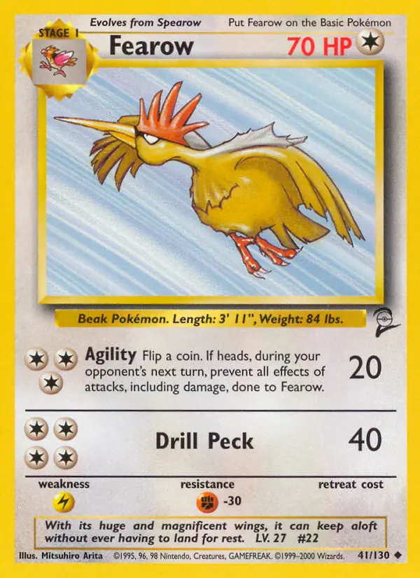 Fearow — Base Set 2 card #41