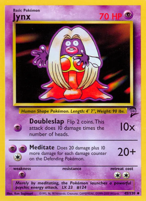 Jynx — Base Set 2 card #45