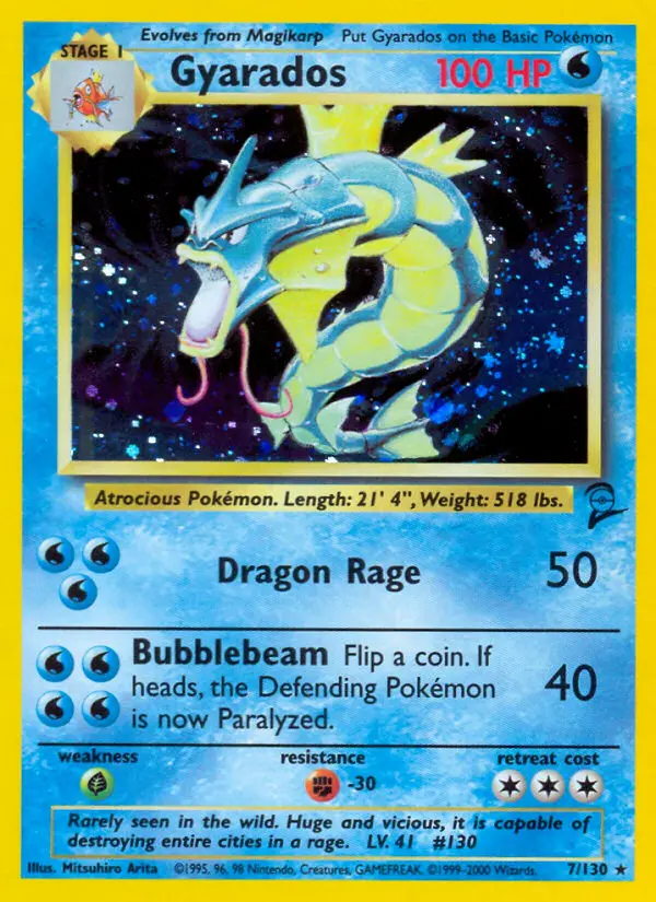 Gyarados — Base Set 2 card #7