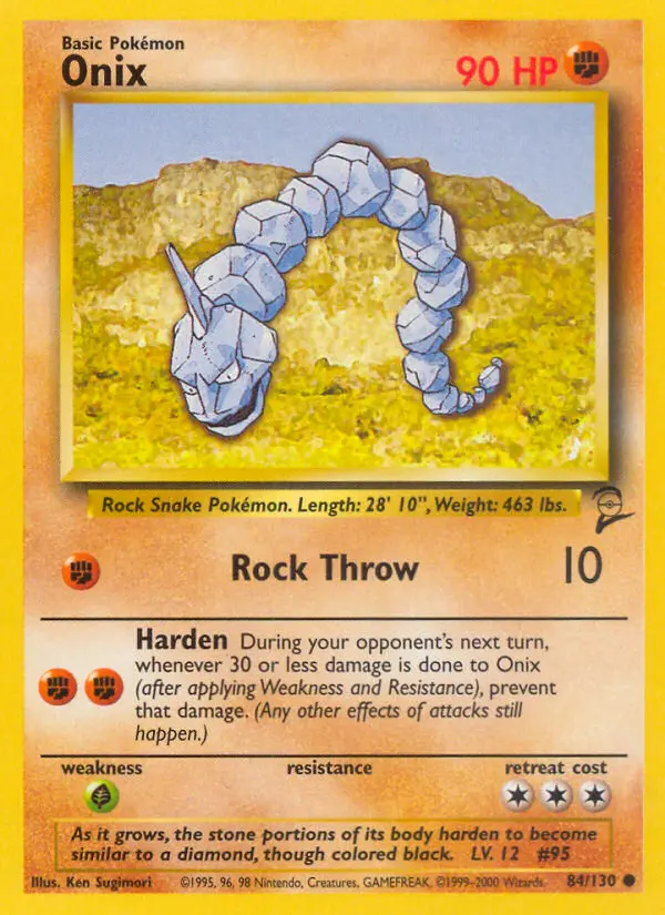 Onix — Base Set 2 card #84