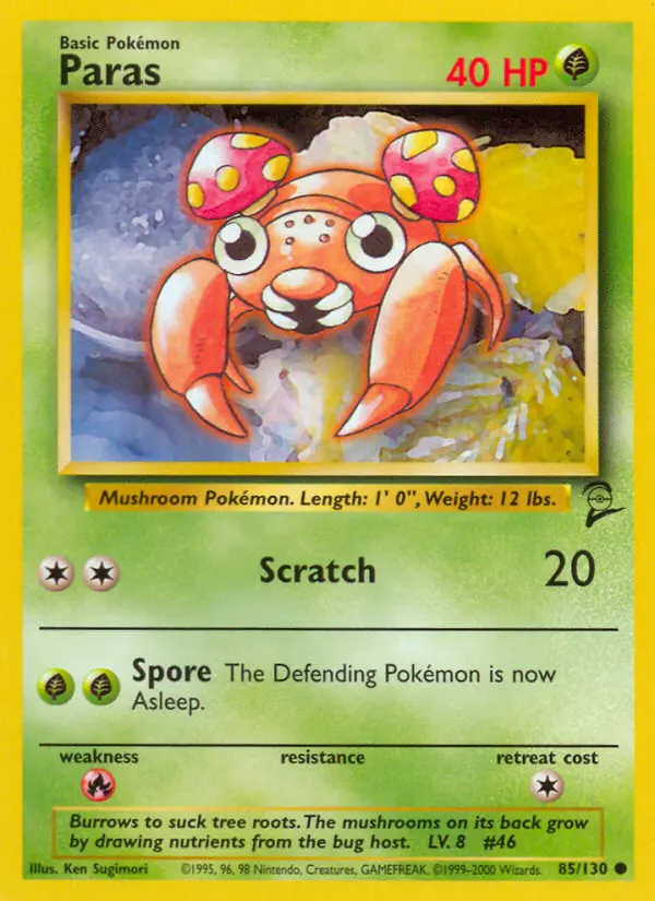 Paras — Base Set 2 card #85