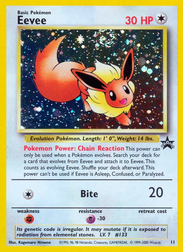 Eevee — Wizards Black Star Promos card #11