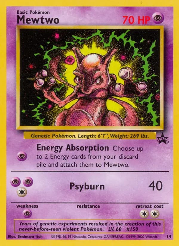 Mewtwo — Wizards Black Star Promos card #14