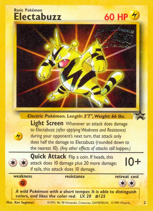 Electabuzz — Wizards Black Star Promos card #2