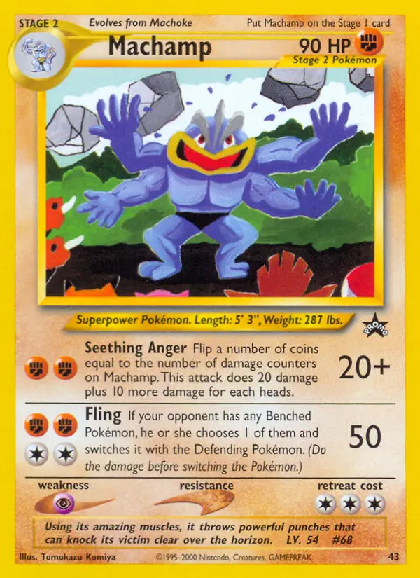 Machamp — Wizards Black Star Promos card #43