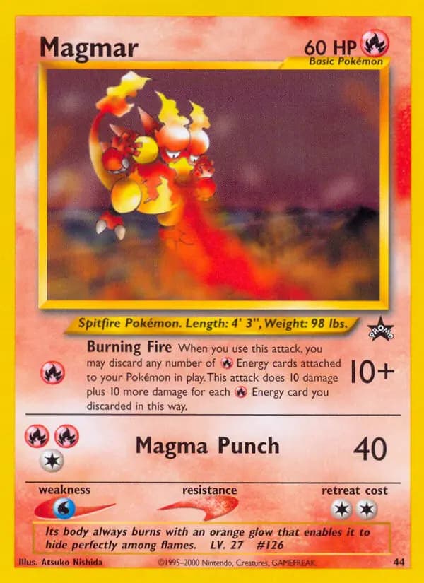 Magmar — Wizards Black Star Promos card #44