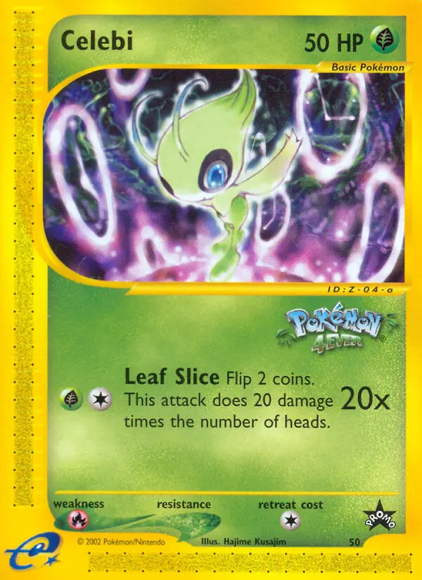 Celebi — Wizards Black Star Promos card #50