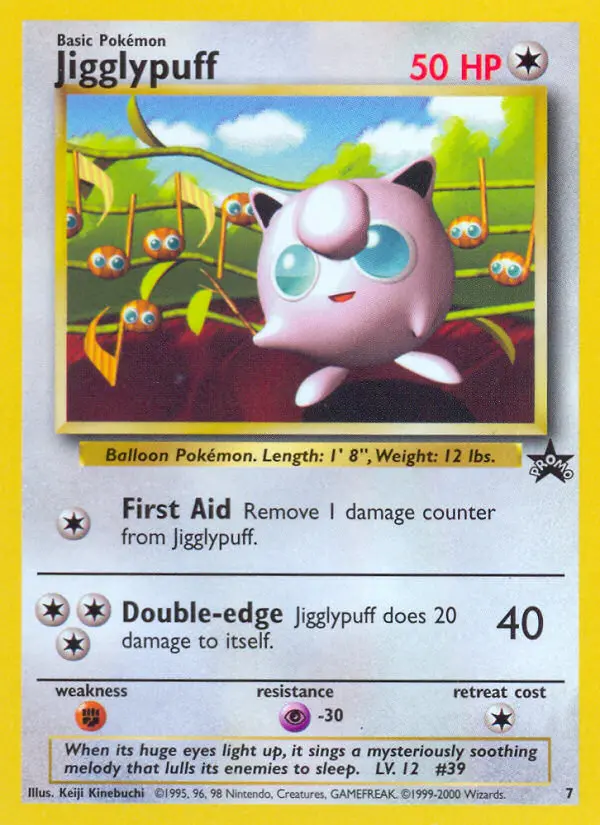 Jigglypuff — Wizards Black Star Promos card #7