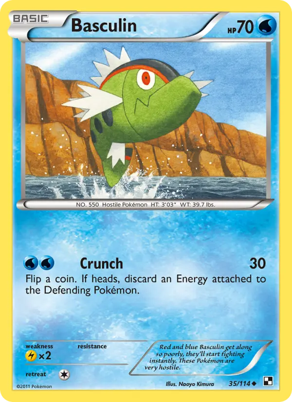Basculin — Black & White card #35