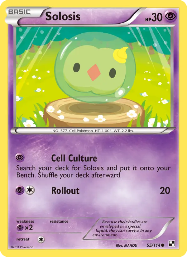 Solosis — Black & White card #55