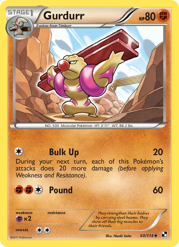 Gurdurr — Black & White card #60