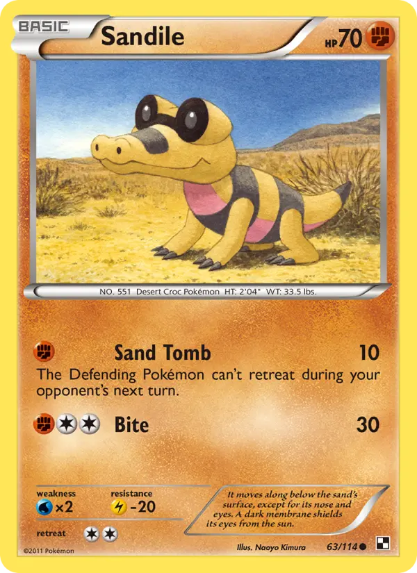 Sandile — Black & White card #63