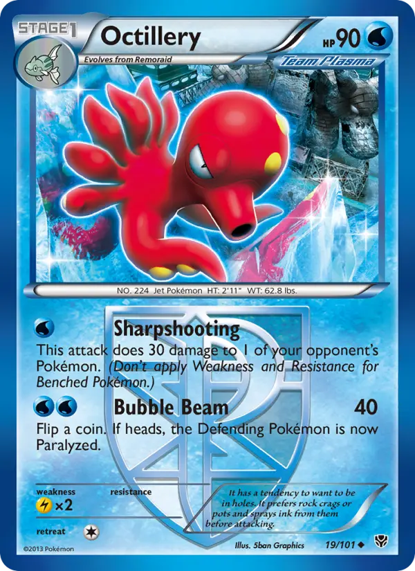 Octillery — Plasma Blast card #19