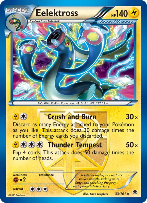 Eelektross — Plasma Blast card #33