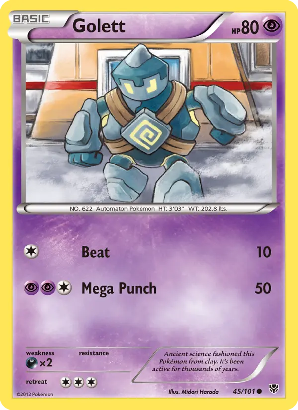 Golett — Plasma Blast card #45