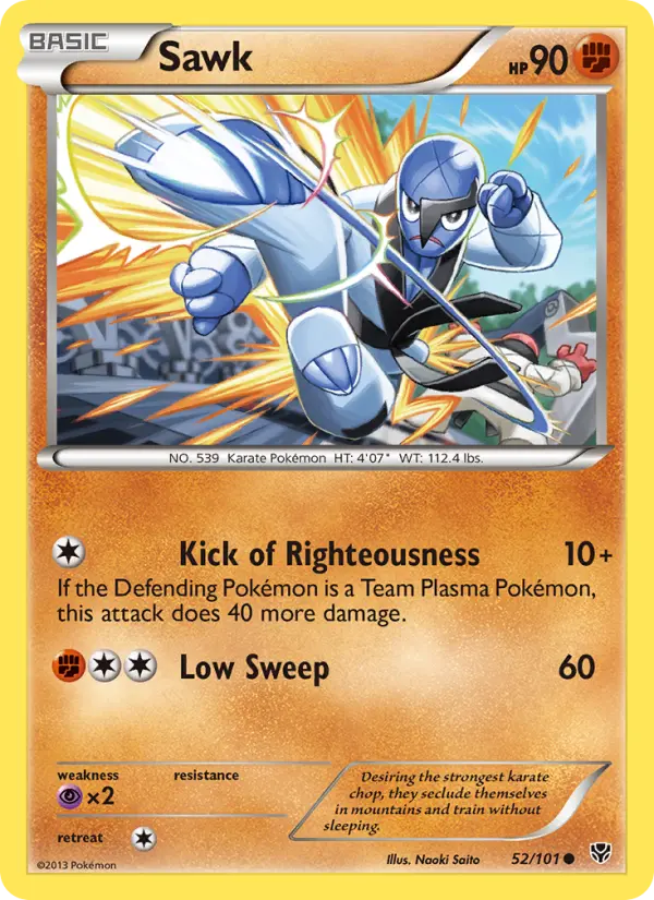 Sawk — Plasma Blast card #52