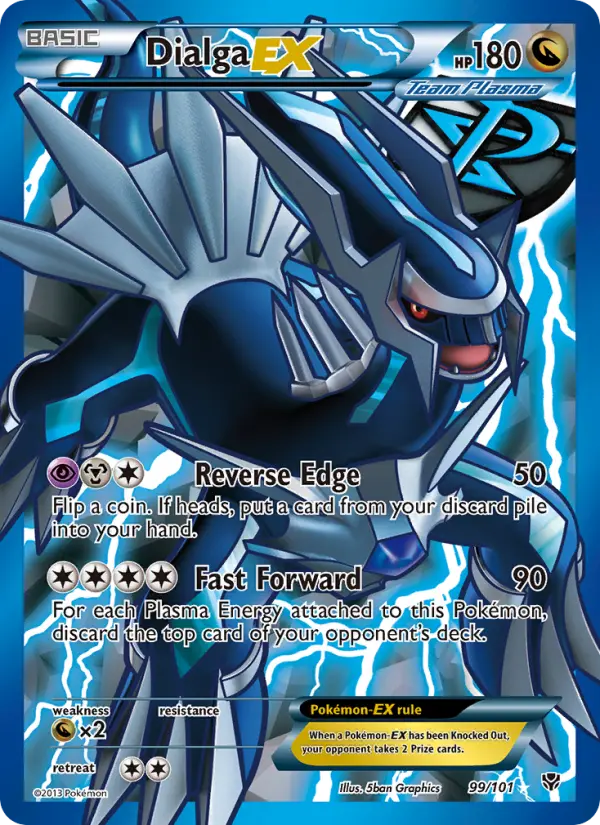 Dialga-EX — Plasma Blast card #99