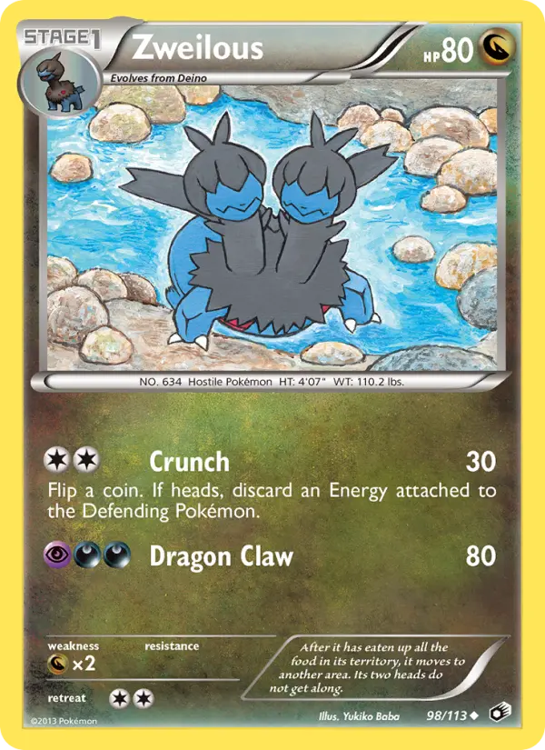 Zweilous — Legendary Treasures card #98