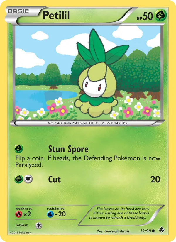 Petilil — Emerging Powers card #13