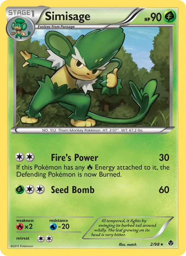 Simisage — Emerging Powers card #2