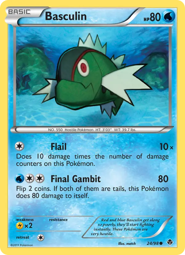 Basculin — Emerging Powers card #24