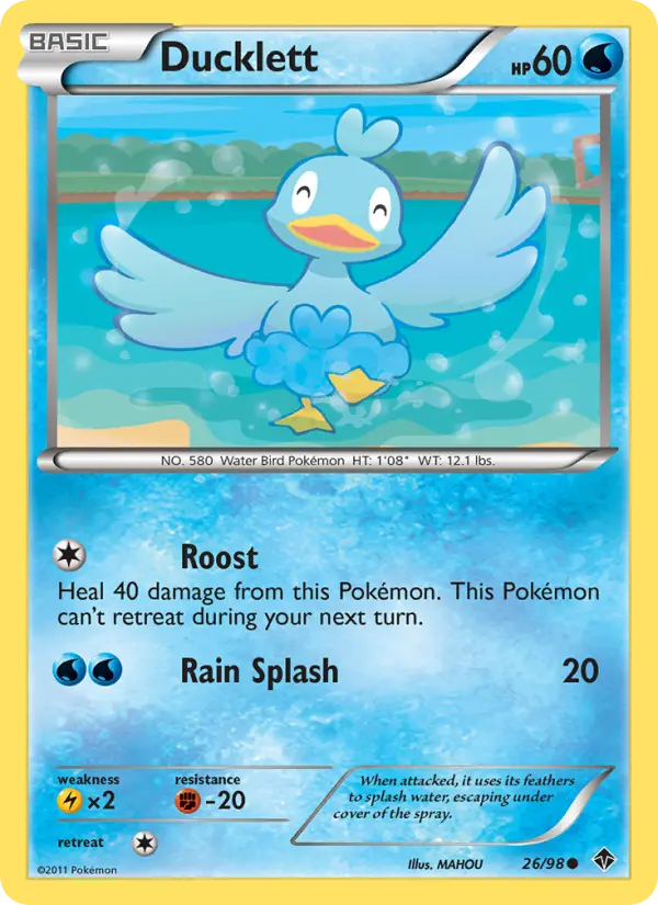 Ducklett — Emerging Powers card #26