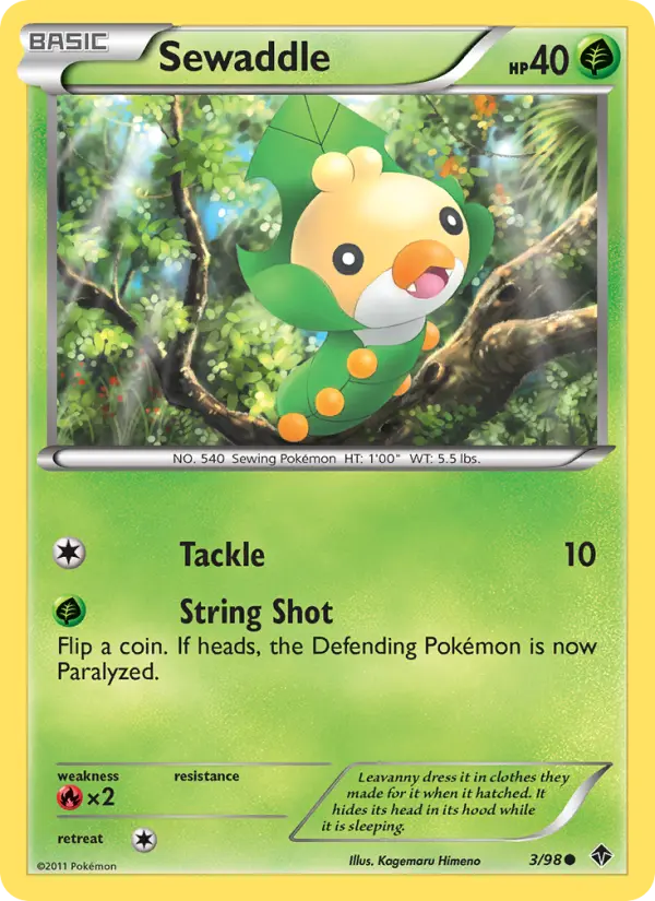 Sewaddle — Emerging Powers card #3