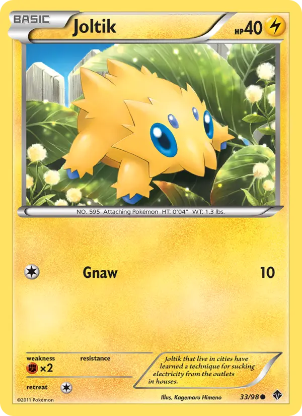 Joltik — Emerging Powers card #33