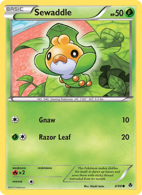 Sewaddle — Emerging Powers card #4