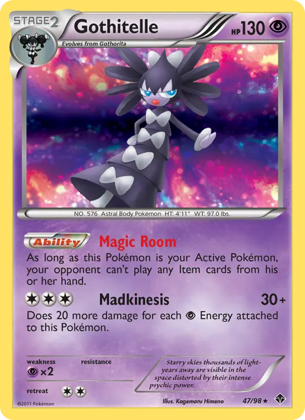 Gothitelle — Emerging Powers card #47
