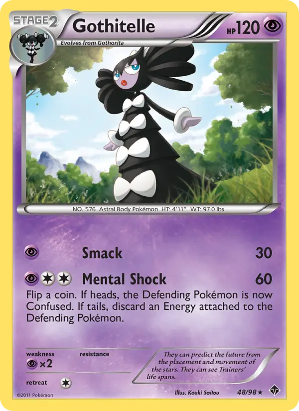 Gothitelle — Emerging Powers card #48