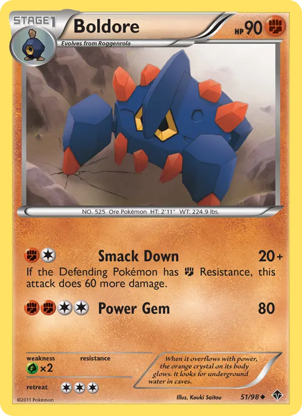 Boldore — Emerging Powers card #51