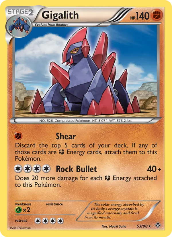 Gigalith — Emerging Powers card #53