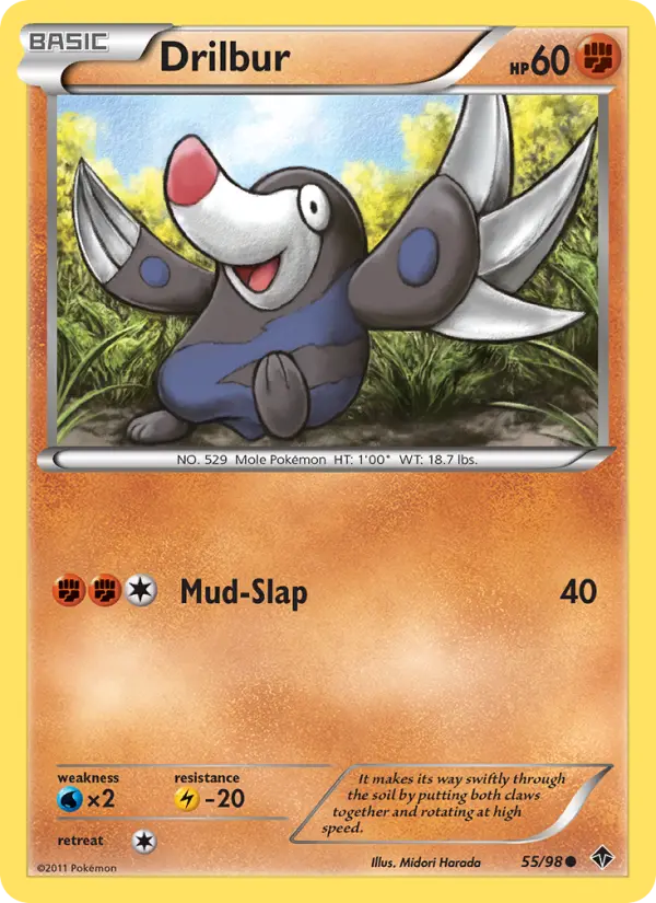 Drilbur — Emerging Powers card #55