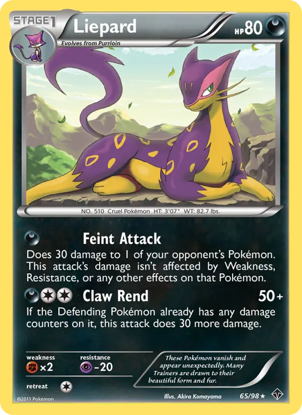 Liepard — Emerging Powers card #65