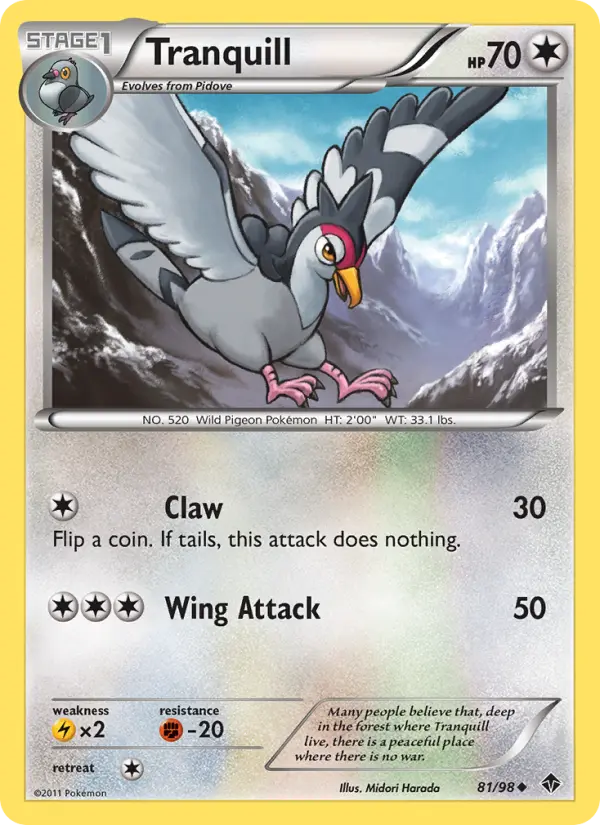 Tranquill — Emerging Powers card #81