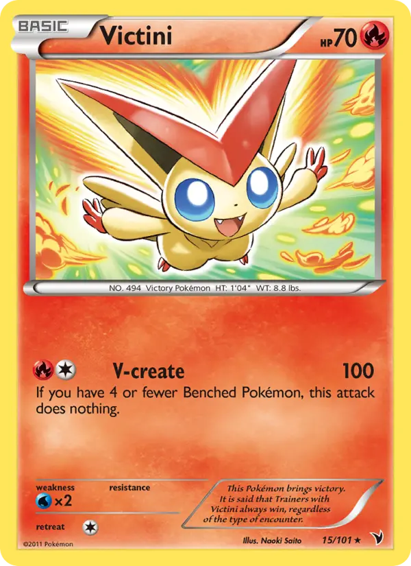 Victini — Noble Victories card #15