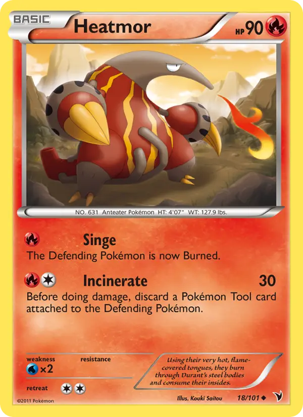 Heatmor — Noble Victories card #18