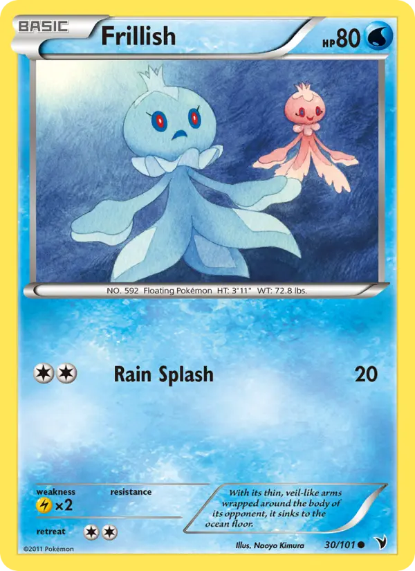 Frillish — Noble Victories card #30