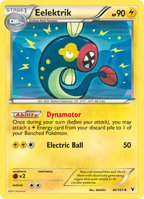 Eelektrik — Noble Victories card #40