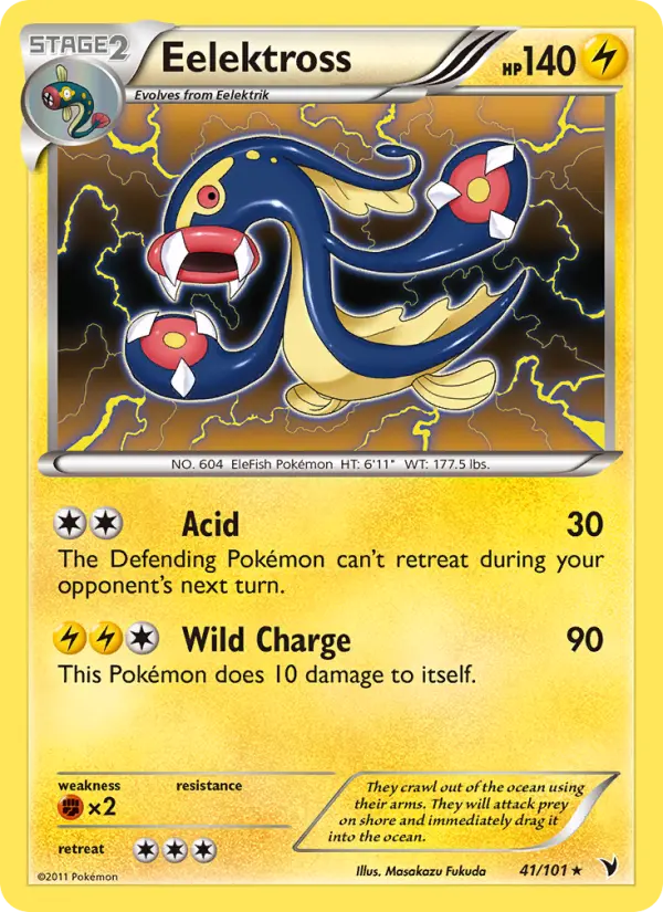 Eelektross — Noble Victories card #41