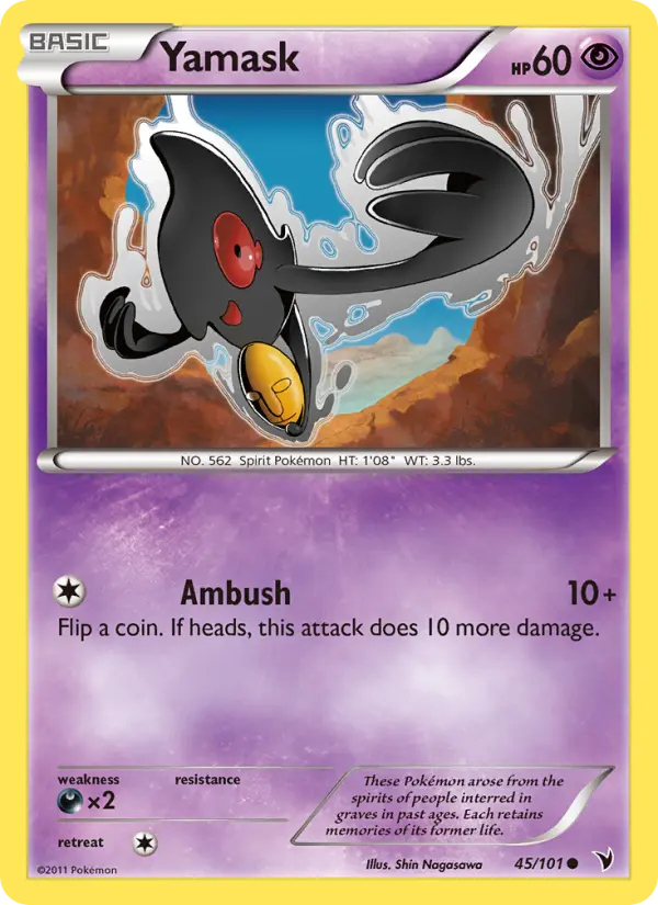 Yamask — Noble Victories card #45