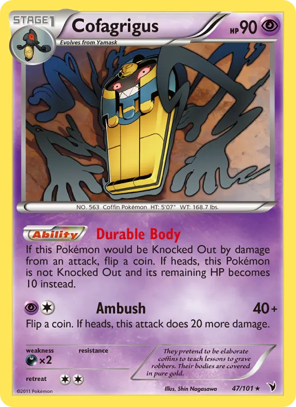 Cofagrigus — Noble Victories card #47