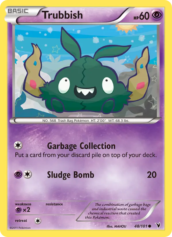 Trubbish — Noble Victories card #48