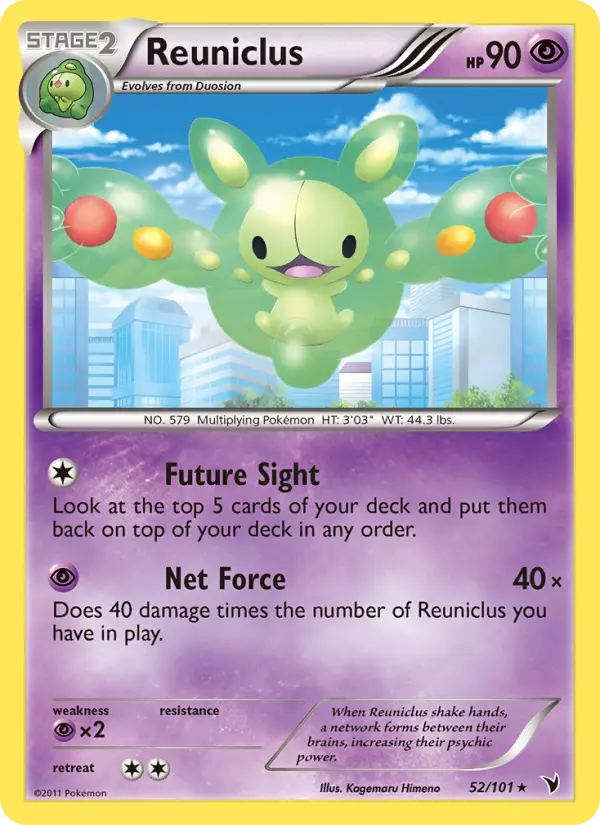 Reuniclus — Noble Victories card #52