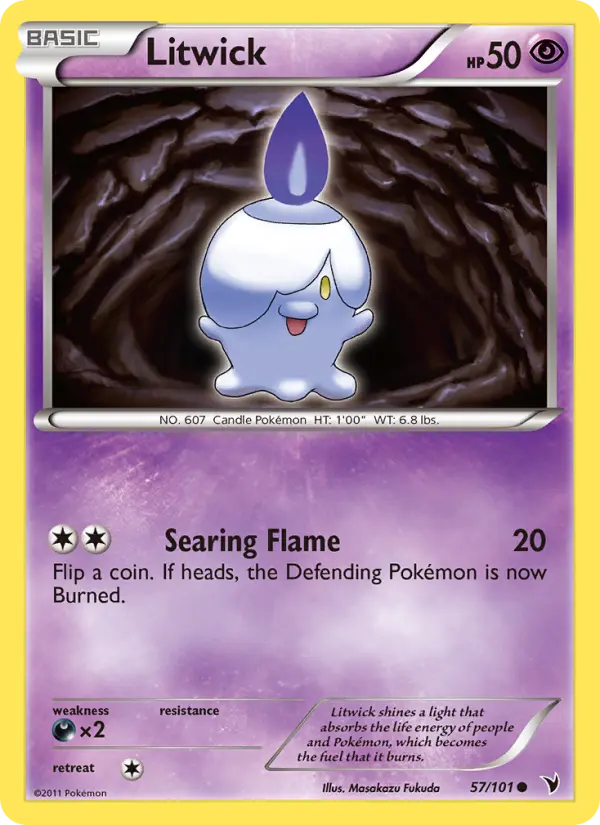 Litwick — Noble Victories card #57