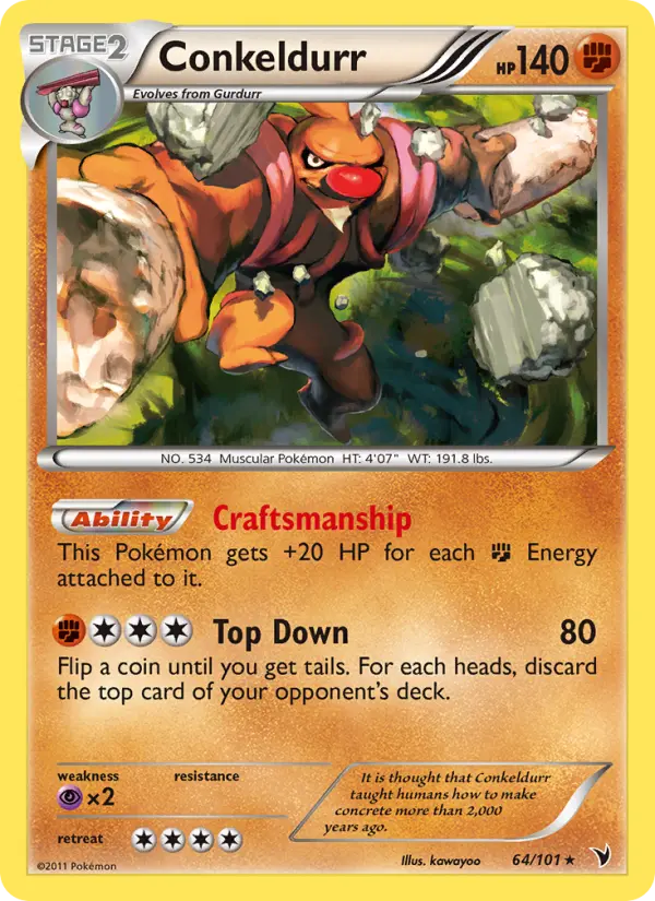 Conkeldurr — Noble Victories card #64