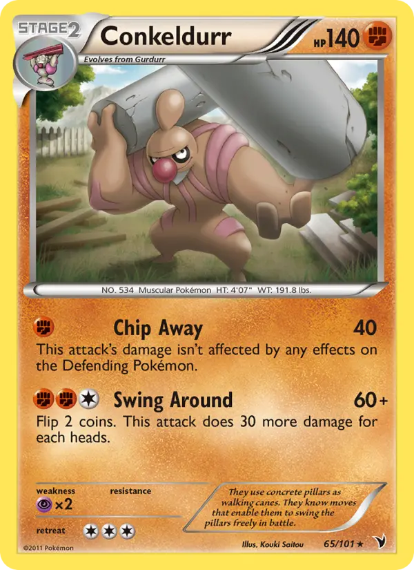 Conkeldurr — Noble Victories card #65