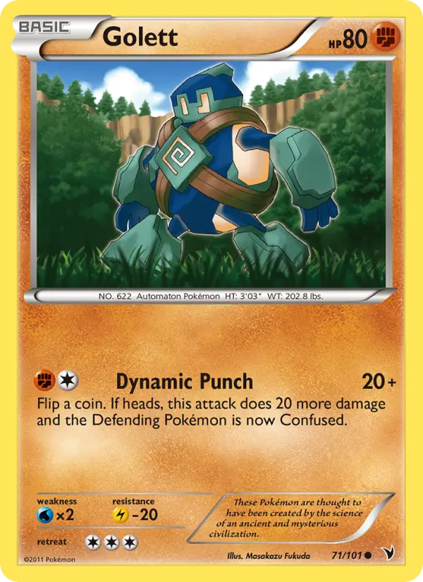 Golett — Noble Victories card #71